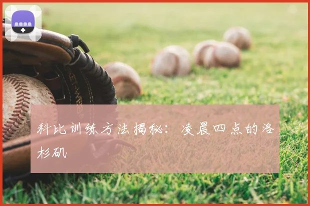 科比训练方法揭秘：凌晨四点的洛杉矶