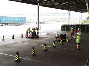 天津食品工厂趣味叉车地牛竞赛 赛事活动